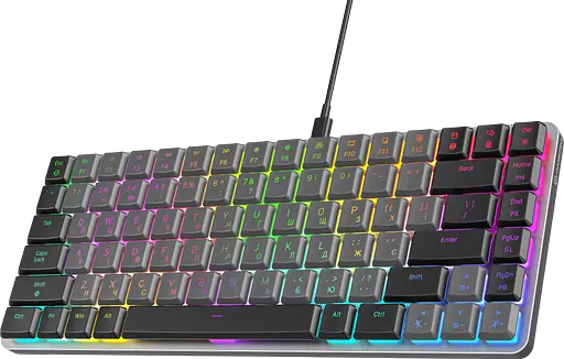 Клавіатура GamePro MK141R Red Swich RGB Dark Gray - фото 2