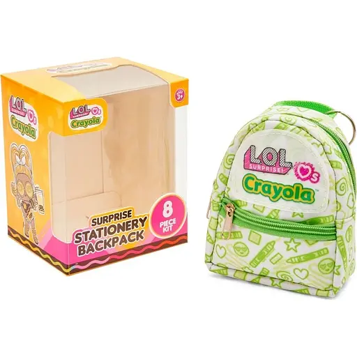 Уценка. Набор для творчества Crayola Мини-рюкзак зеленый (35054-A) - фото 2