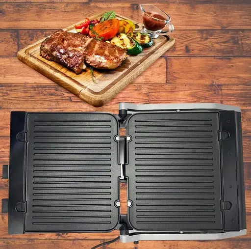 Прижимной контактный электрический гриль Zepline ZP-086, 3500 Вт - фото 4