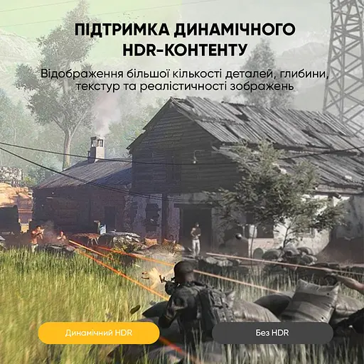 Кабель UGREEN DP114 DP 1.4 Male to Male Plastic Case Braided Cable 3m (UGR-80393) - фото 5