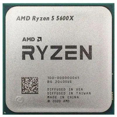 Процессор AMD Ryzen 5 5600X (100-000000065) (Socket AM4, 12T, 4.6 ГГц, Tray) Б/у - фото 1