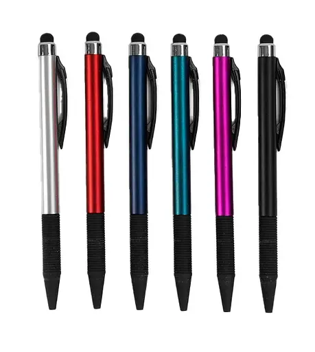 Ручка автоматична Scholar Caution 901/М 45652 Vinson 0,7мм, масляна кулькова синя, ціна за 1штуку (6900077456523) - фото 2