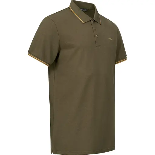 Теніска поло Blaser Active Outfits Polo Shirt 22 M Dark olive - фото 4
