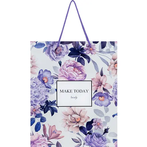 Пакет паперовий подарунковий Axent 26х32 см Violet Whispers (8502-33-A) - фото 2