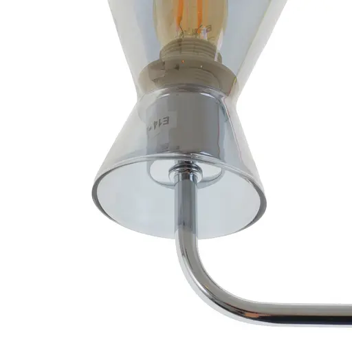 Бра Brille LK-670W/1 настінне накладне E14 CH - фото 7