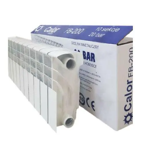 Радиатор биметаллический Calor FB-200/96 10 секций 30412 - фото 5