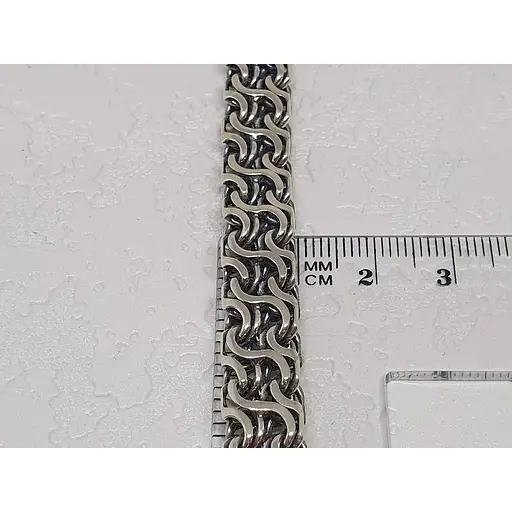 Серебряный браслет Стерлинг 9 (Бисмарк). 51083 23 - фото 4