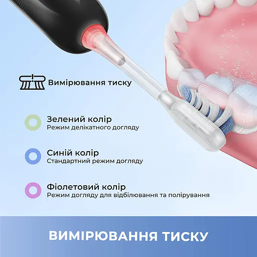 Електрична зубна щітка Mova Fresh Pro Sliver (ATB15A-SIL) - фото 13