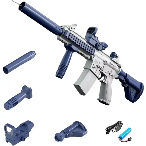 Водяний автомат електричний акумуляторний Water Gun M416