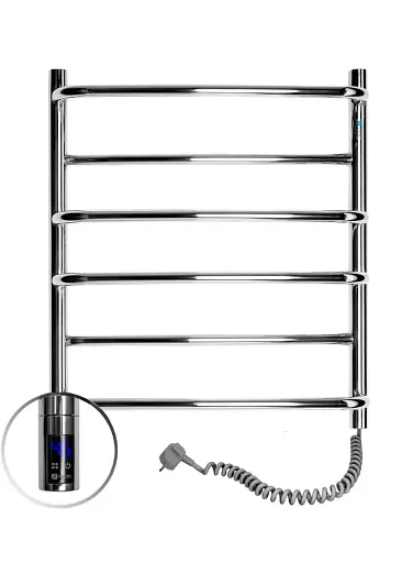 Полотенцесушитель электрический NAVIN Омега 530х600 Sensor правая - фото 2