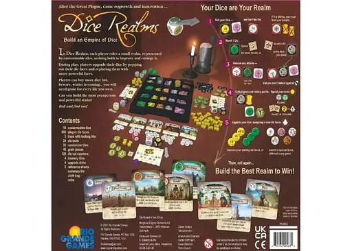 Настільна гра Rio Grande Games Королівство Кубиків (Dice Realms) (англ.) (RIO563) - фото 5