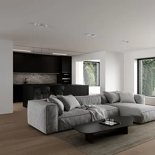 Стельова люстра Skarlat RSLC78072 6×1.5W WH+BK 4000K - фото 8