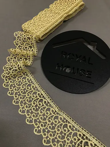 Мереживо Мізки золоте - фото 2