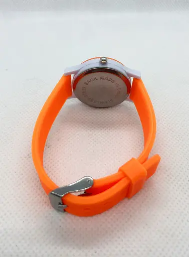 Часы наручные детские Barbie Оранжево-белые (IBW649J) - фото 4