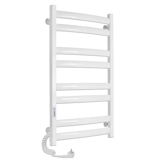 Електрична рушникосушарка Laris Зебра Атлант ЧФ8 500x900 Е ліва R3 77700098, Білий, Ліве, Електронний - фото 1