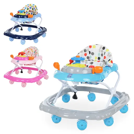 Ходунки, музика, колеса 8 шт., 6.5 см, 4 положення (В асортименті) - фото 2