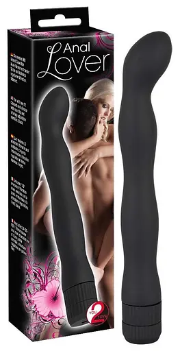 Стимулятор простати You2Toys Anal Lover, 18 см чорний - фото 3