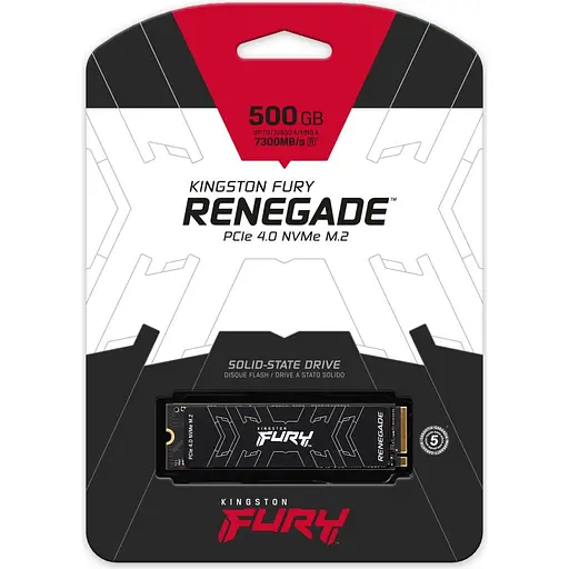 SSD накопитель Kingston FURY Renegade 500GB (SFYRS/500G) [130889] - фото 3