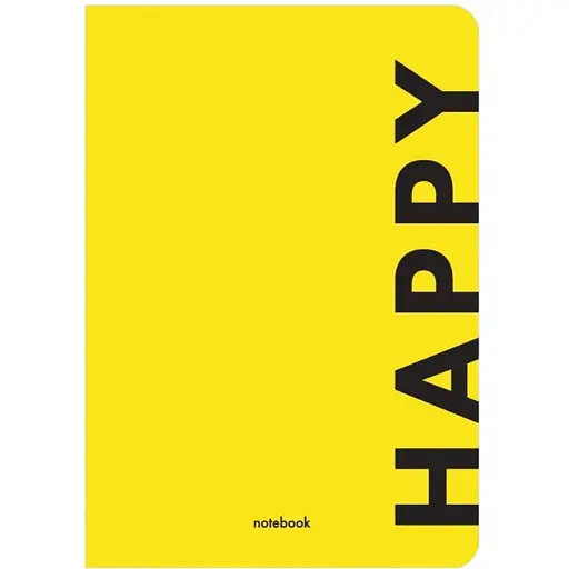 Блокнот Orner Happy желтый - фото 1