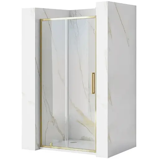 Душові двері Rea Rapid Slide 150 gold REA-K5617 - фото 1