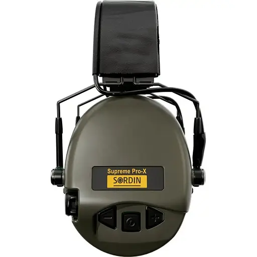 Активные наушники Sordin Supreme Pro X Slim Green (совместимые с ARC Rail) - фото 4
