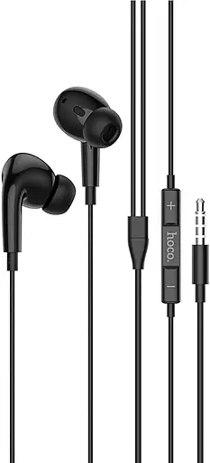 Дротові навушники Hoco M1 Pro, 3.5mm, 1.2m, Чорний - фото 2