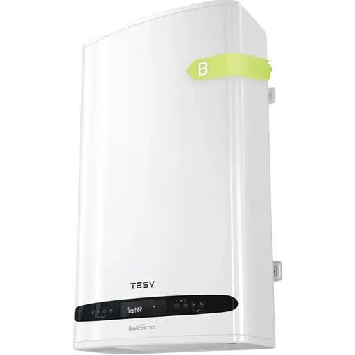 Водонагрівач TESY Bellislimo Cloud GCR 502722 E31 ECW Wi-Fi 50 л, 2.2 кВт, мокрий ТЕН, універсальний, прямокутний, білий (304766) - фото 1