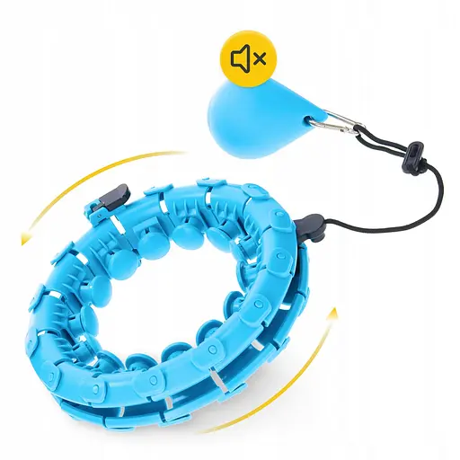 Обруч (хулахуп) массажный 4FIZJO с отягощением 4FJ0649 (P-5907739316837) - фото 4