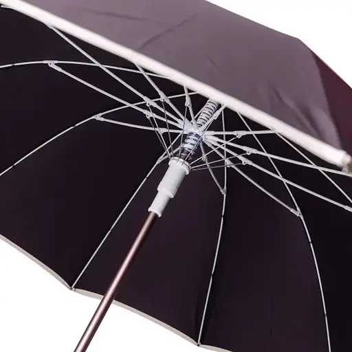 Парасоля-тростина Yiwu HP-23-16V напівавтомат складна 120 см фіолетова - фото 6