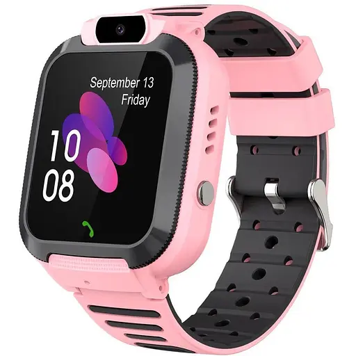 Дитячий розумний смарт-годинник Lemfo Q16S з SIM-картою Дитячий Smart Watch Рожевий