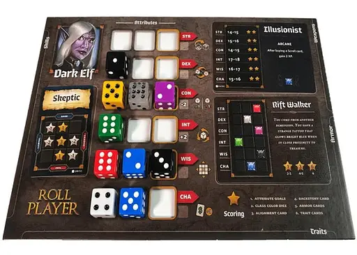 Настольная игра Thunderworks Games Путь героя (Roll Player) (англ.) (TWK2000) - фото 5