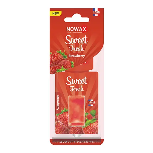 Ароматизатор Nowax Sweet Fresh - Strawberry мембранный (NX00127)