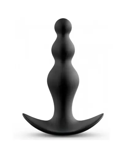 Анальна пробка Dorcel Training Beads M 11.5 см (чорний)