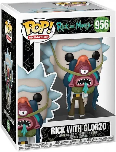 Фігурка Funko Pop RICK AND MORTY WITH GLORZO РІК І МОРТІ 956 10 см RM 956 - фото 2