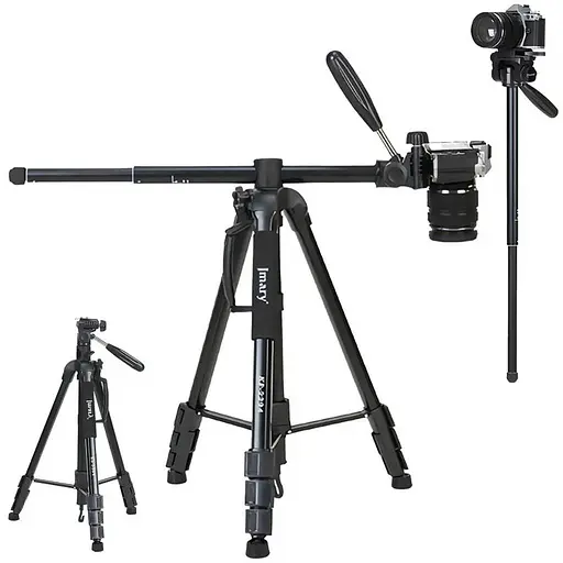 Штатив Jmary KP-2294 для съемки 58-179см 2in1 + чехол Black
