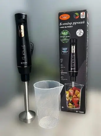 Блендер ручний Bitek BT-346B багатофункціональний 1600 Вт - фото 4