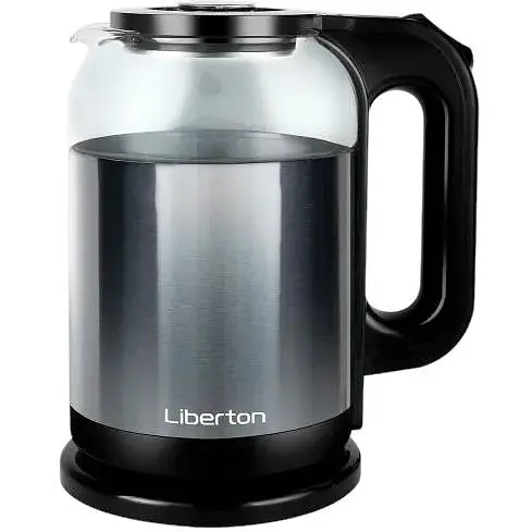 Електрочайник Liberton LEK-6829 Black/Inox 1500W 1.8 л