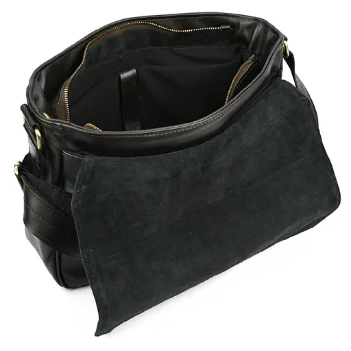 Шкіряна сумка Tarwa через плече для ноутбука та документів 37х29.5х11 см sum0028342 - фото 8