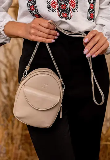 Міні-сумка Kroha світло-бежевий - фото 2