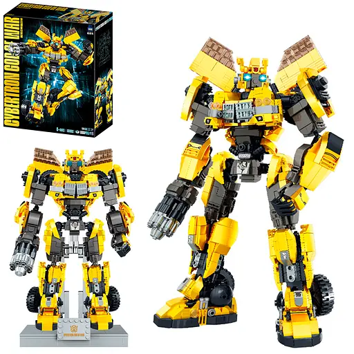 Конструктор Робот, 34-26 см, 1383 деталі, 32x41x9.5 см