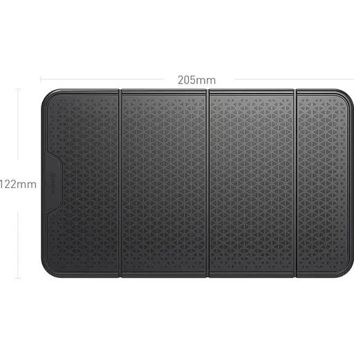 Автотримач Baseus Folding Bracket Antiskid Pad SUWNT-01 Black (67190) - фото 7