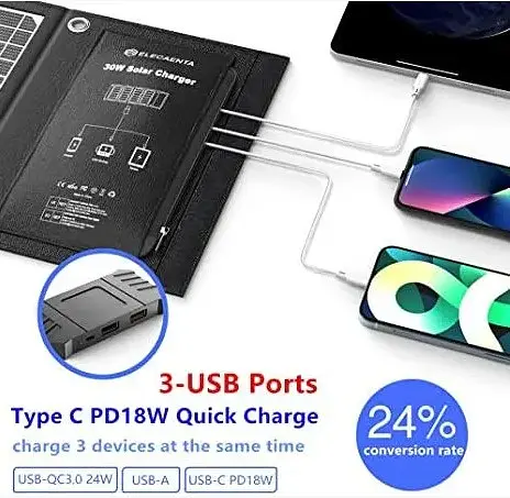 Солнечная панель LSFC-30 30W Solar board - фото 3