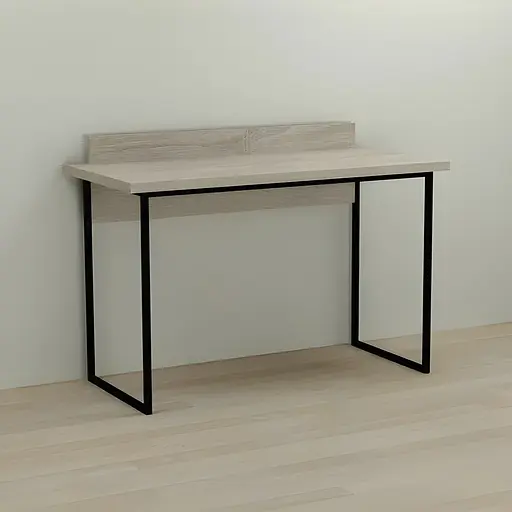 Комп'ютерний стіл Ferrum-decor Скай 75x100x60 чорний ДСП Дуб Сонома 32мм (FRD-103617)