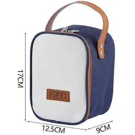 Термос для їжі - ланчбокс FOOD 0,49л харчовий термос з контейнером beije green - фото 3