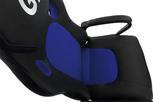 Геймерское кресло GT Racer черное с синим (X-2640 Black/Blue) - фото 9