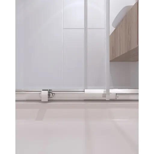 Душевые двери в нишу Qtap Taurus CRM201-11.C6, прозрачный, хром - фото 4