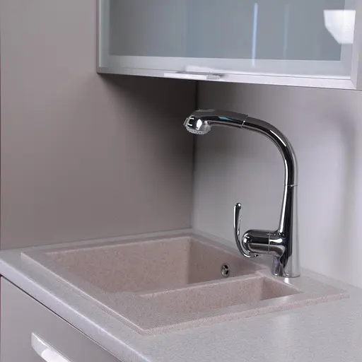 Кухонная мойка Fancy Marble Arizona песочный 105067001 - фото 3