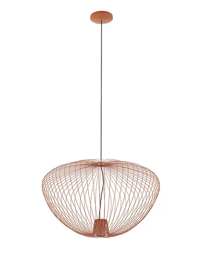 Підвісний світильник, люстра Nowodvorski 11494 Pumpkin L GU10 1x10W IP20 Теракотовий - фото 1