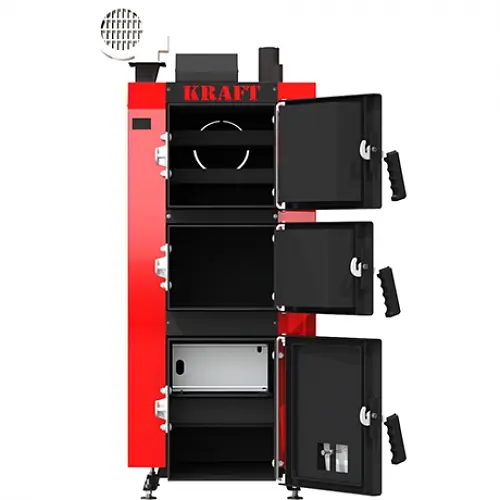 Твердопаливний котел Kraft серія S 20 з ручним керуванням - фото 7