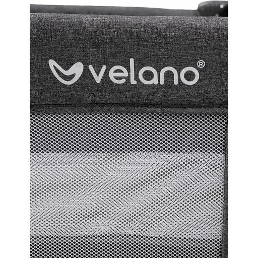 Кровать-манеж VELANO Tino со вторым ярусом и пеленатором Dark grey (46160) - фото 5